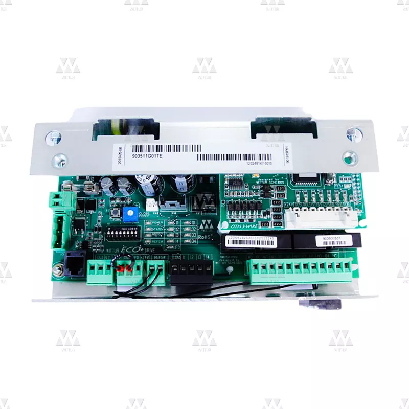 903511G01TE | ELECTRONIC BOX COMPLETE ECO+/OTIS 3WIRE WITH MAGNETIC SWITCH. PARAMETER OTISF EN81-20 (TE)