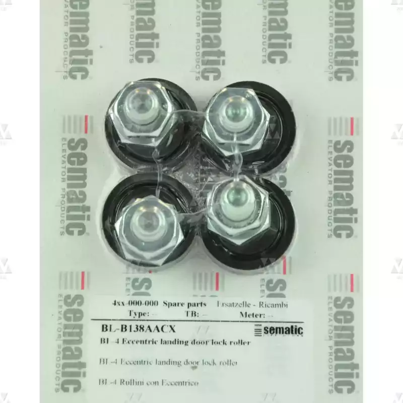 BL-B138AACX | LOT DE 4 GALETS DE SERRURE O30