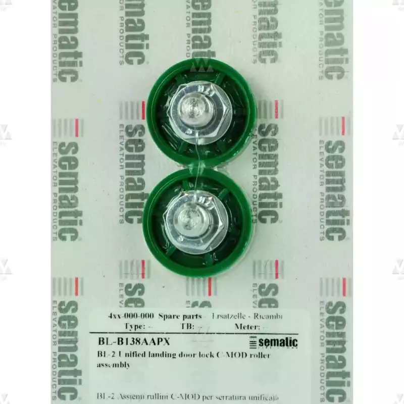 BL-B138AAPX | LOT DE 2 GALETS DE SERRURE CM