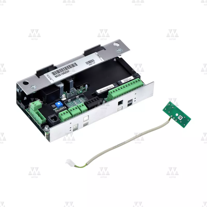 903510G02SE | ELECTRONIC BOX COMPLETE ECO+ WITHOUT MAGNETIC SWITCH COATED. PARAMETER EMS PLUS EN81(SE). COUPLER SPEED S6=0,1 M/S.
